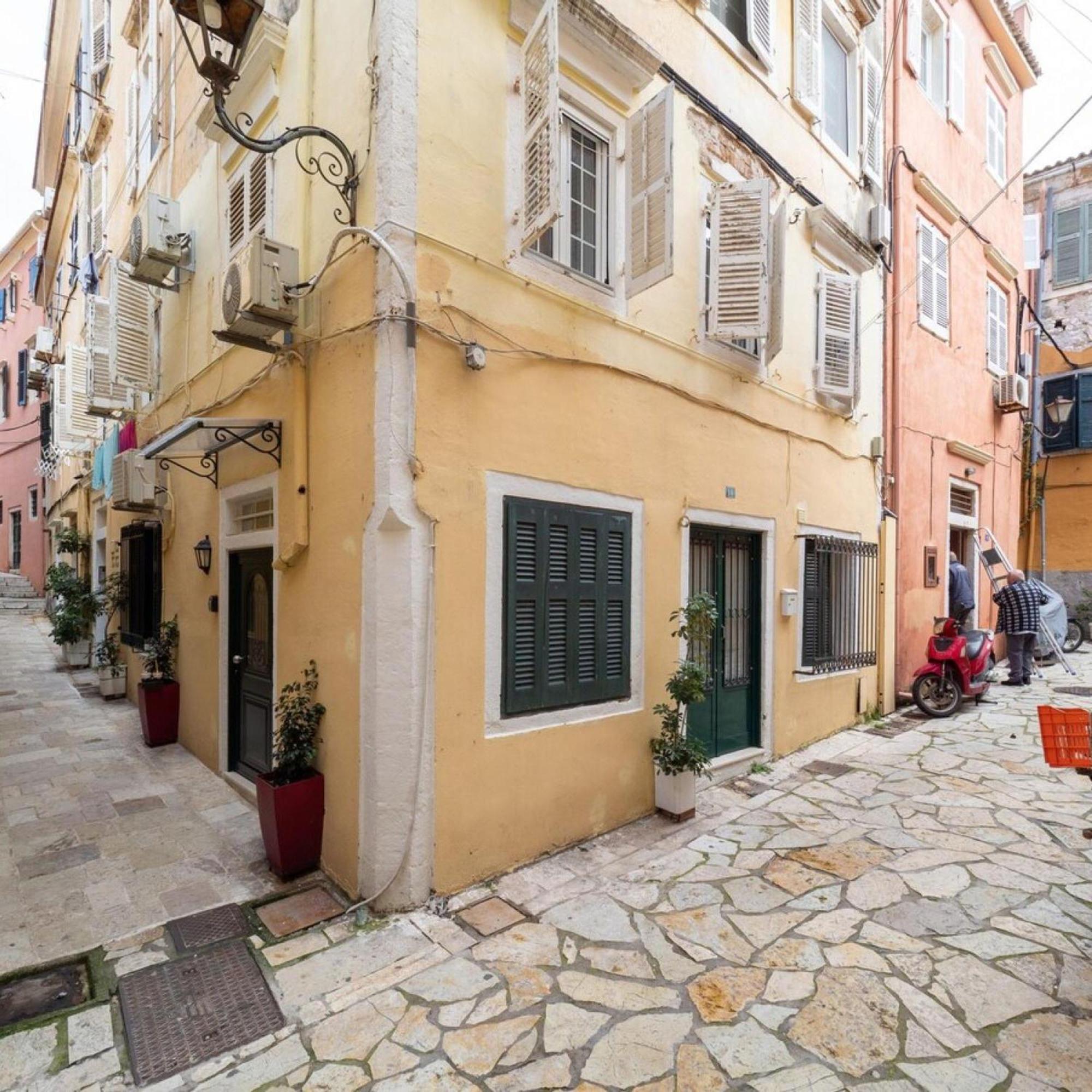 Appartamento Casa Mourioni Old Corfu Town Esterno foto