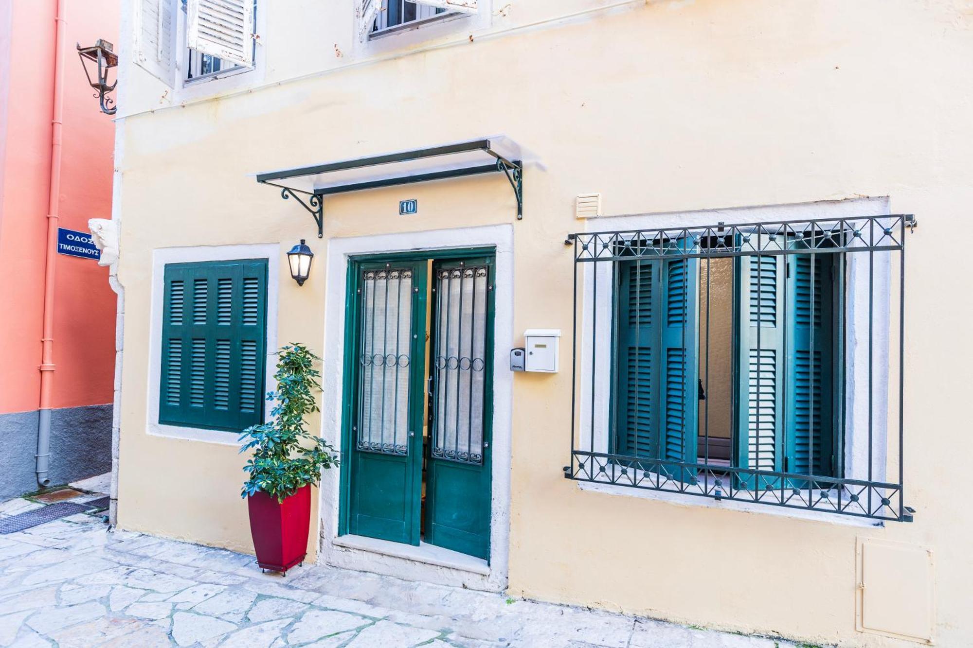 Appartamento Casa Mourioni Old Corfu Town Esterno foto