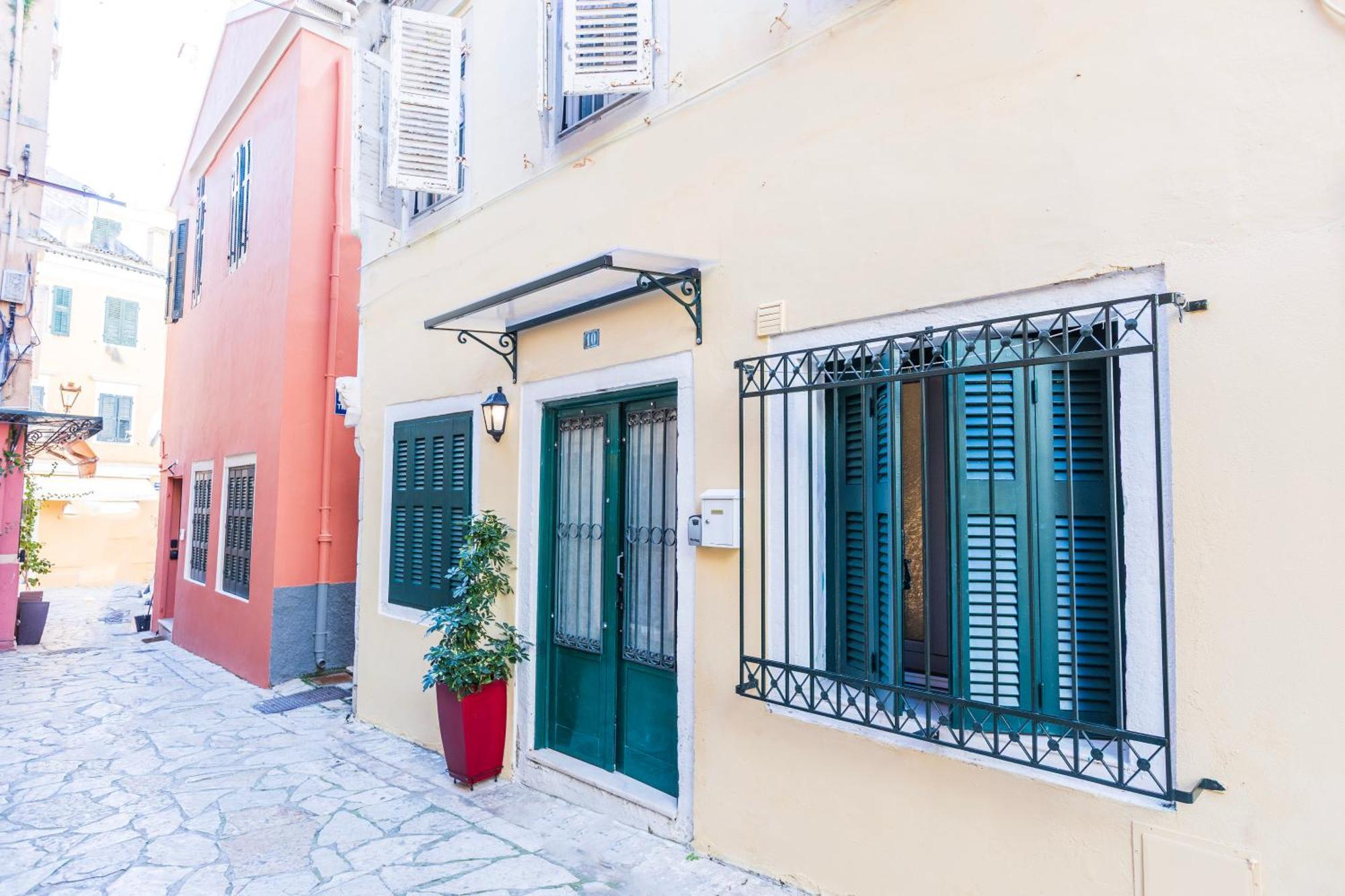 Appartamento Casa Mourioni Old Corfu Town Esterno foto